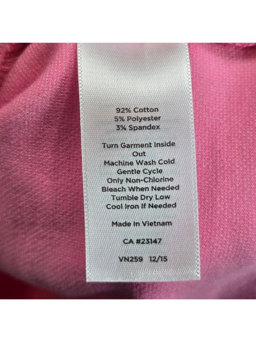 Talbots Womens Small Sleeveless Collared Pink Polo Dress Casual Sporty - Picture 3 of 5